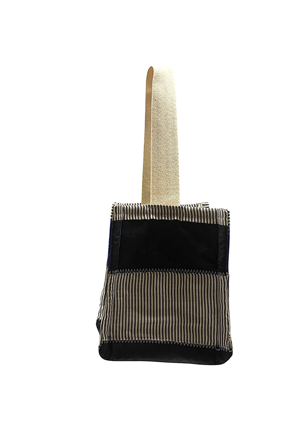 Indigo Patchwork Hamper