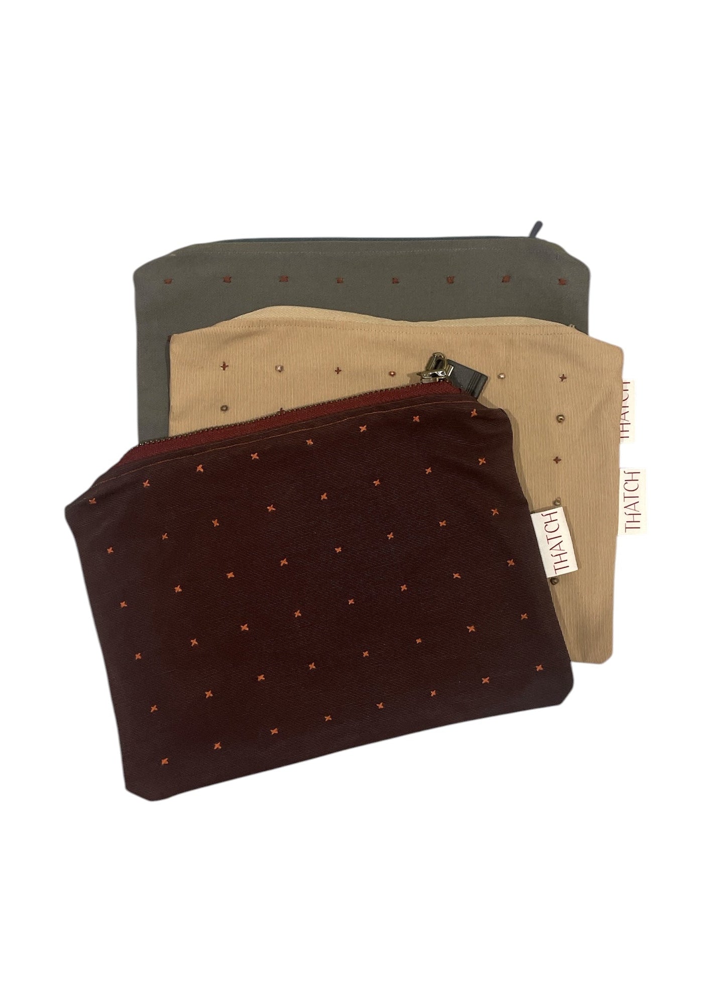 Patch purse - Plum