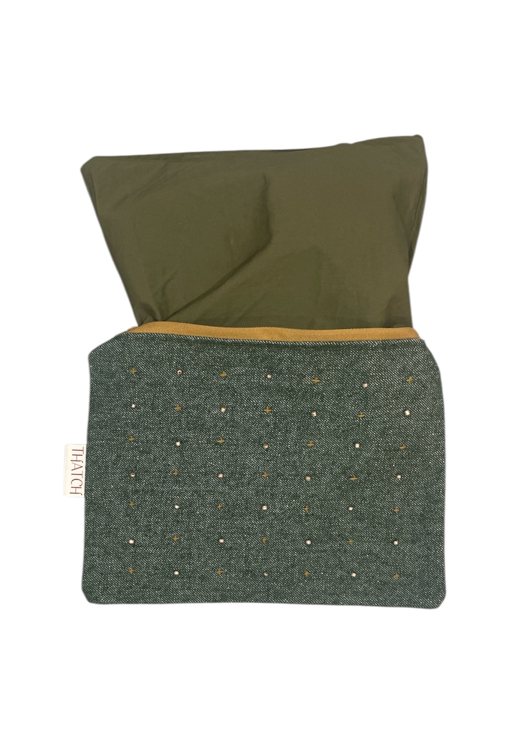 Patch purse - Evergreen