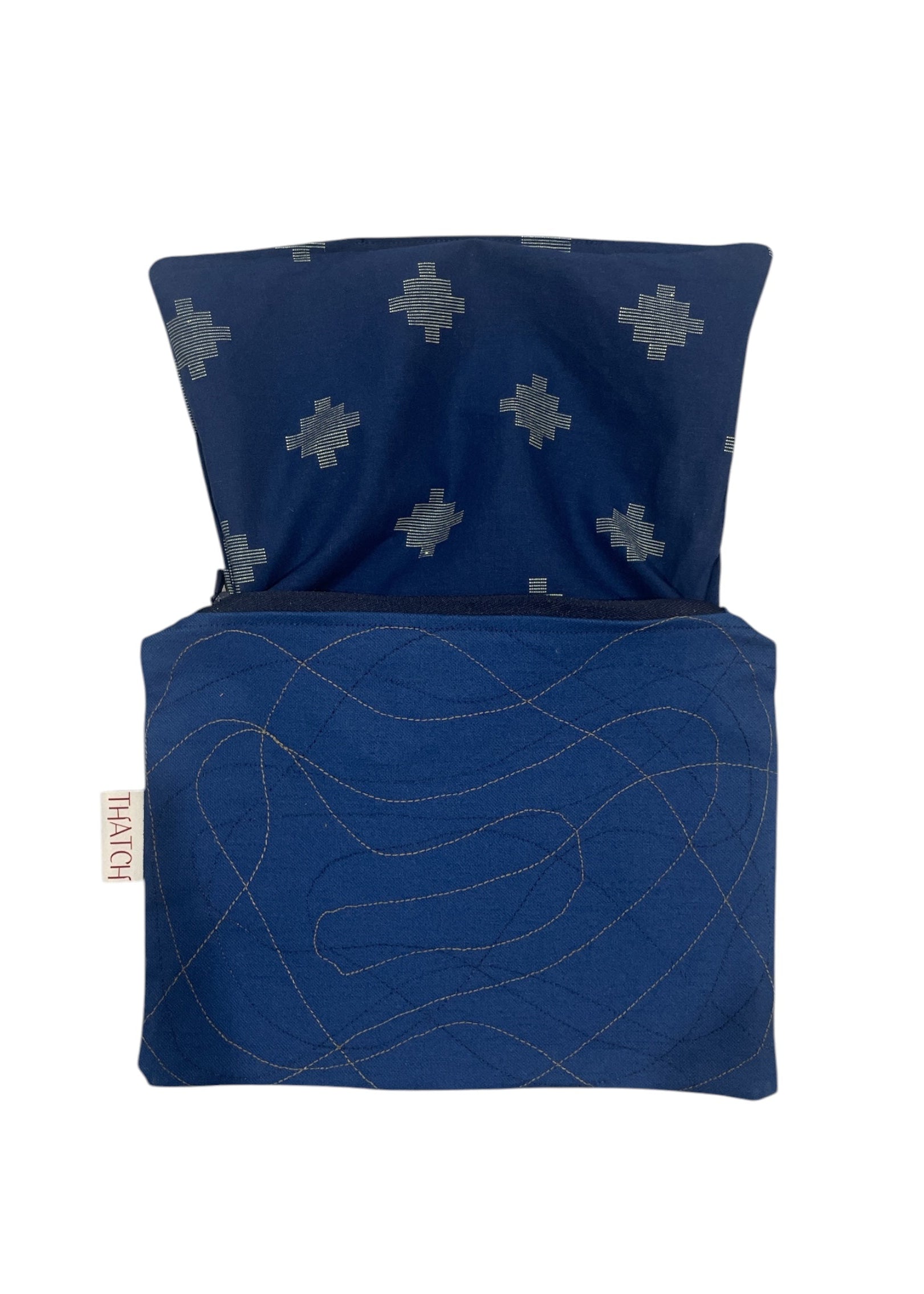 Patch purse - Indigo