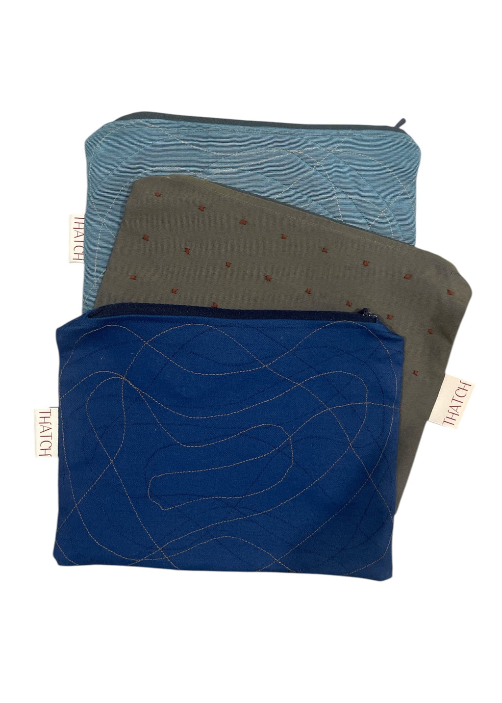 Patch purse - Indigo